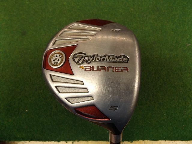 【税込】2755 BURNER STEEL (2007) 5W 18° 純正カーボン R カバー無 テーラーメイド バーナー .886956