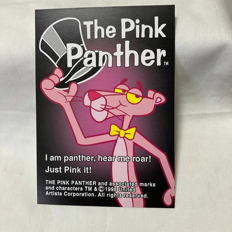 未使用ポストカード　『ピンクパンサー』　1998年