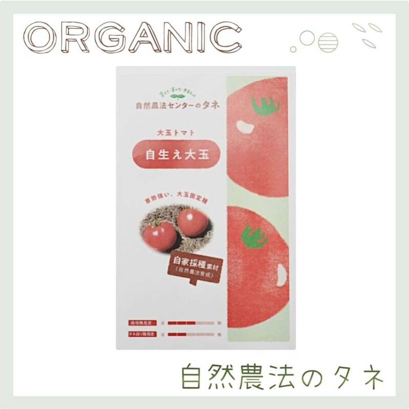 【自生え大玉】 国内育成・採取 家庭菜園 種 タネ トマト