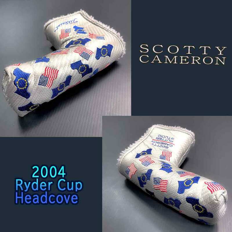 スコッティキャメロン 2004 ライダーカップ ヘッドカバー 中古 レア品