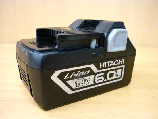 日立工機 蓄電池 BSL1860 6.0Ah 18V 充電池 バッテリ HITACHI DC18V リチウムイオン電池 電動工具 HiKOKI ハイコーキ