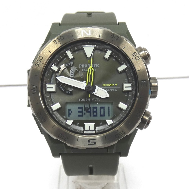 Dz786994 カシオ 腕時計 PRO TREK Climber Line PRW-6800Y-3JF メンズ CASIO 中古