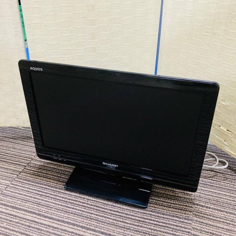 SHARP シャープ 19インチ液晶テレビ LC-19K5 2011年製 リモコン欠品 現状品/024-11