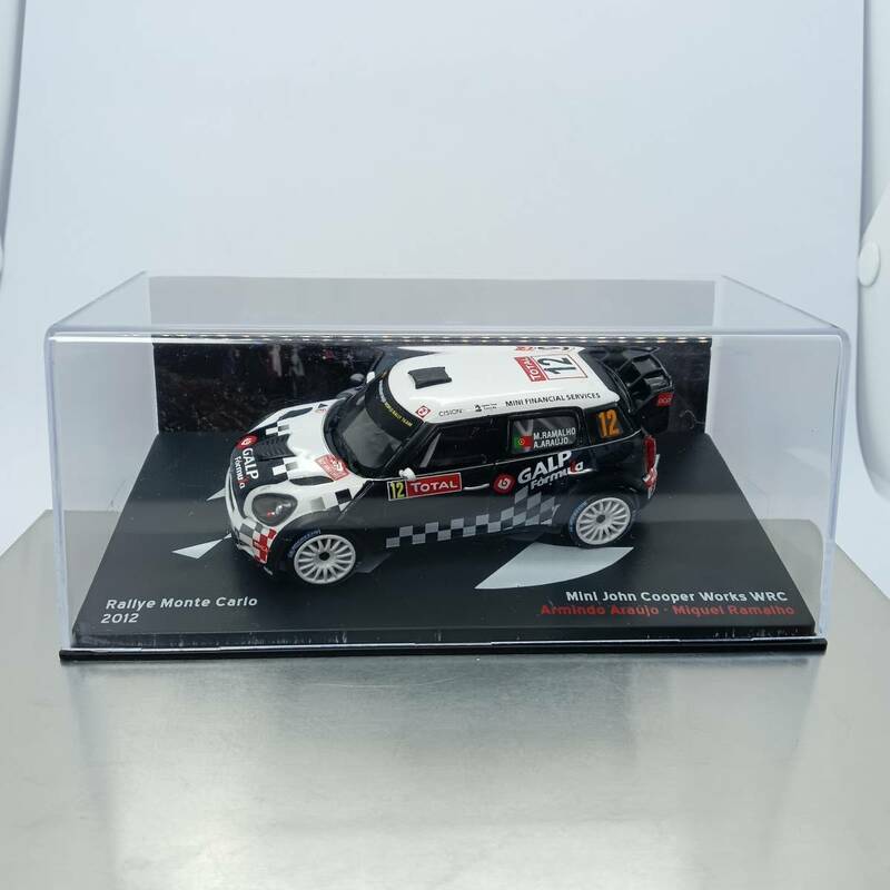 1/43 ラリーカーコレクション ミニ・ジョン・クーパー ワークス WRC #12 モンテカルロ 2012 （M00037