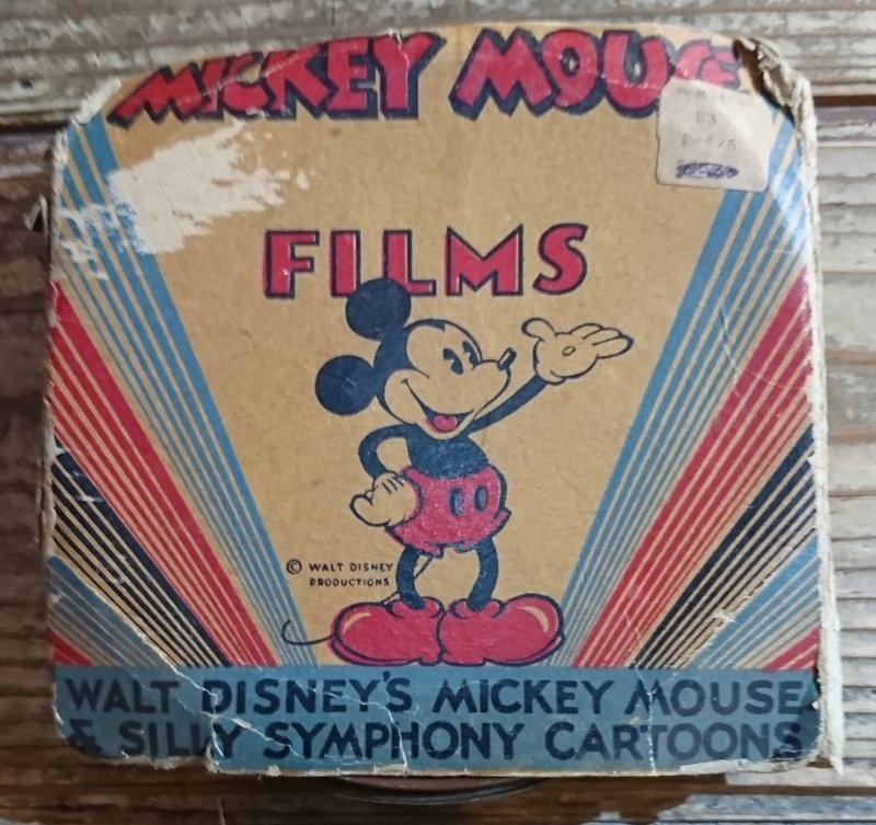 30s vintage mickey mouse 8mm film サイレント ムービー ミッキーマウス お宝