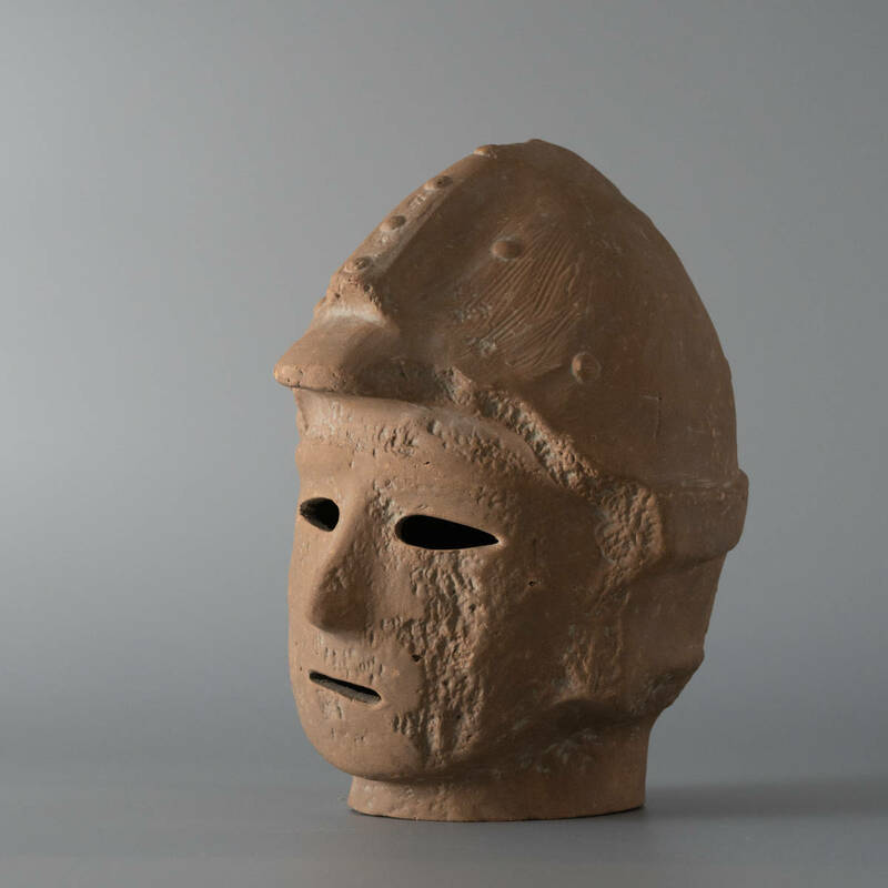 埴輪 ハニワ レプリカ 置物 オブジェ 飾り 古道具 教材 陶器 頭部
