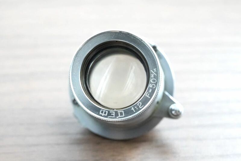 超希少 沈胴型　FED 50mm f2 Leica summar コピー L39マウント ライカLマウント
