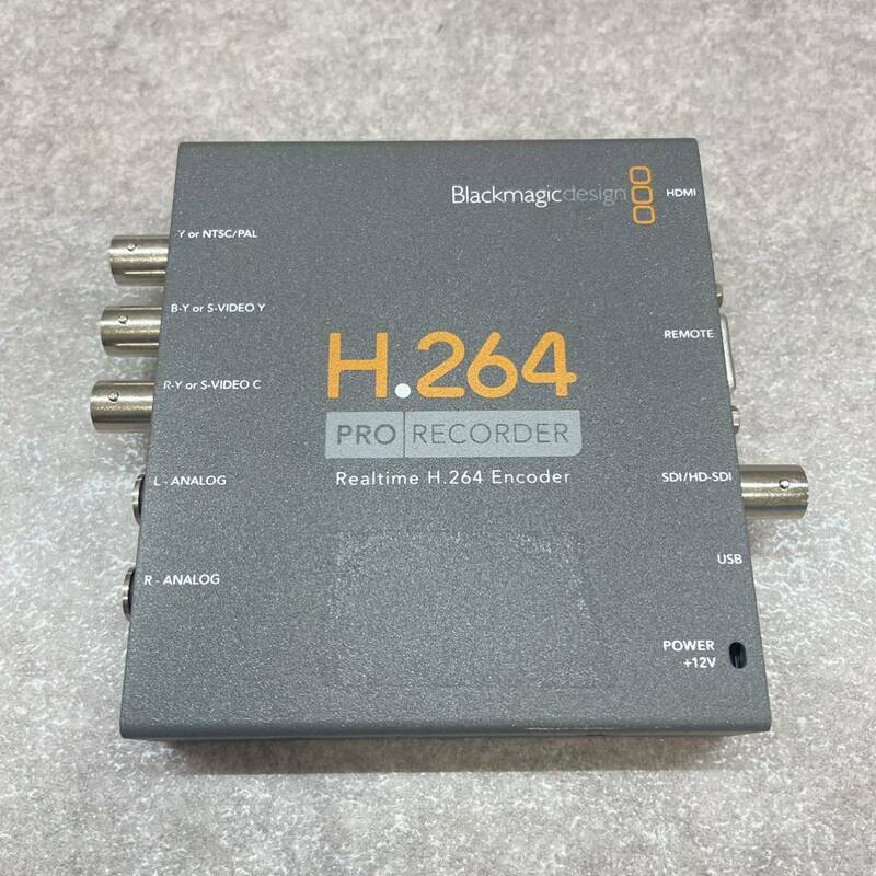 #6-20）Bmd blackmagic h.264 Proのレコーダー高解像度USB 2.0ビデオキャプチャエンコードカードボックス