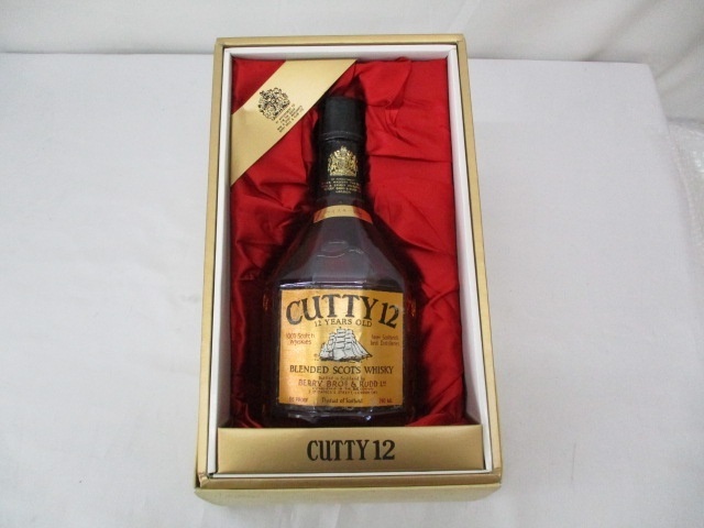 カティサーク CUTTY 12年 スコッチ ウイスキー 750ml 古酒 未開栓 240202