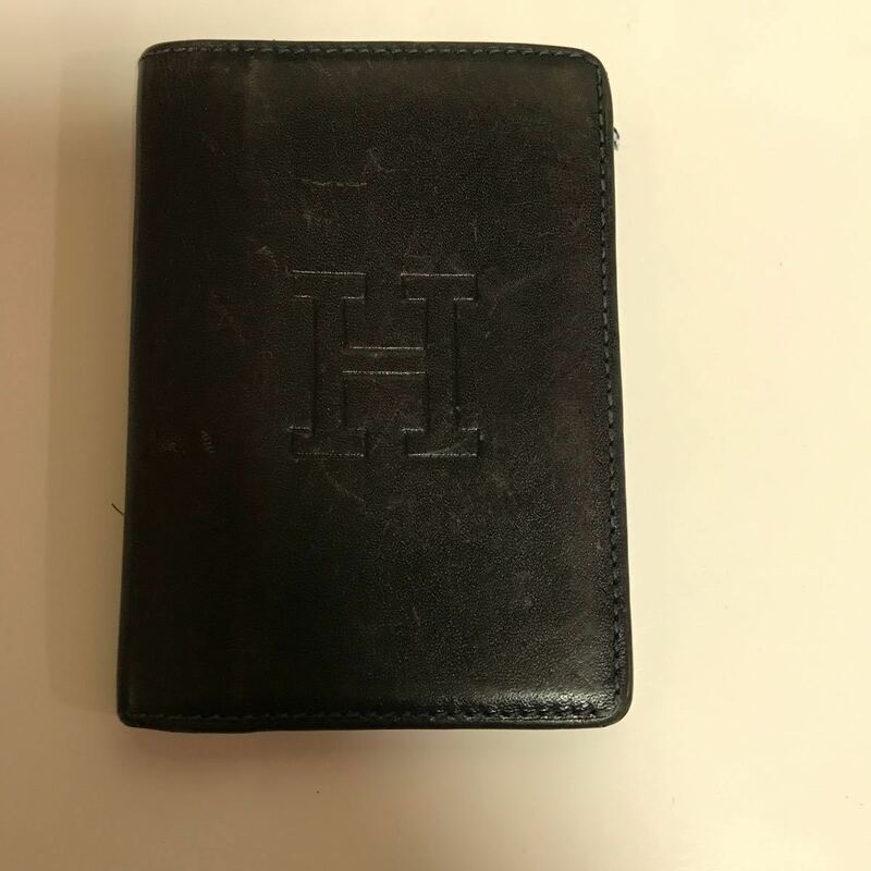 HIROFU パスケース　カードケース　レザー ヒロフ　ブラック　メンズ　ブランド　