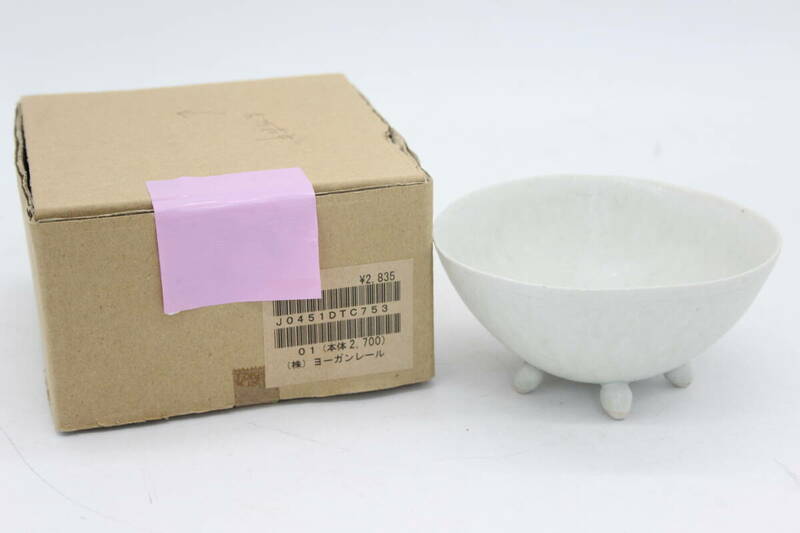 茶碗 箱付き ヨーガンレール 陶器 陶芸 伝統工芸 美術 芸術 U155