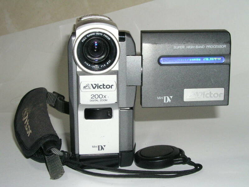 5881●● Victor GR-DVX35K（GR-DVX6K のジャパネットたかたモデルらしいです）MiniDVテープ式ビデオカメラ ●93