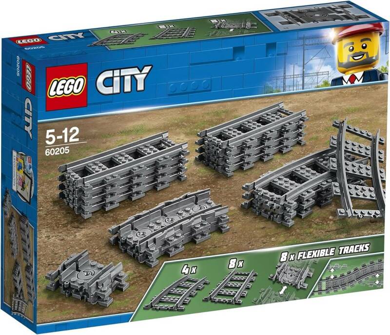 レールセット レゴ(LEGO)シティ レールセット 60205 おもちゃ ブロック プレゼント 電車 でんしゃ 男の子 女の子 5