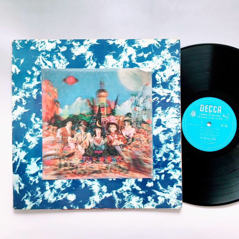 #2943【希少UKオリジナル盤】ローリングストーンズ/THE ROLLING STONES/Their Satanic Majesties/DECCA/TXL.103/1P/P1/1967年/LPレコード