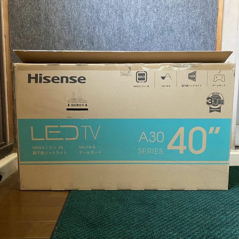 Hisense 液晶テレビ 40V型 40A30G ハイセンス TBDY0018