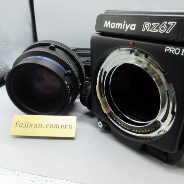 美品 マミヤ Mamiya RZ67 Pro II カメラボディ Sekor Z 110mm F2.8 レンズ 130004