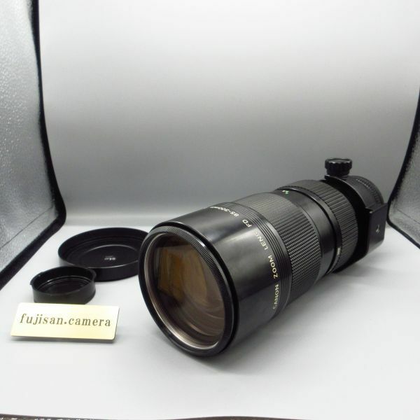 美品 Canon キャノン New FD 85-300mm f4.5 NFD MF ズームレンズ FDマウント 130001