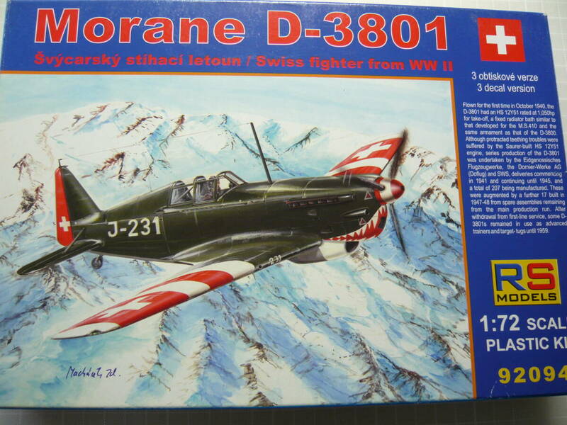 1/72 RS MODEL D-3801