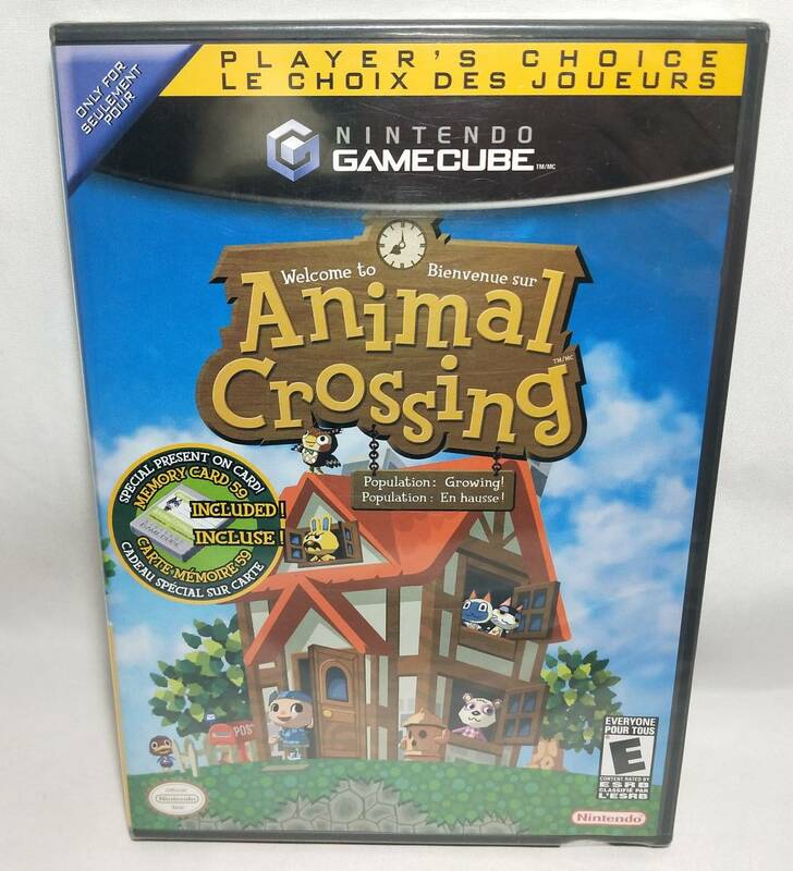 未開封 NINTENDO GAMECUBE Nintendo ゲームキューブ どうぶつの森 ANIMAL CROSSING　ソフト　ニンテンドー