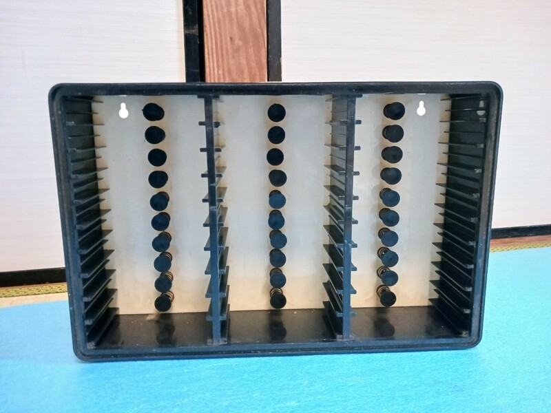 カセットテープ 収納ケース ボックス ポップアップ 30個収納 レトロ 壁掛け カセットシティ