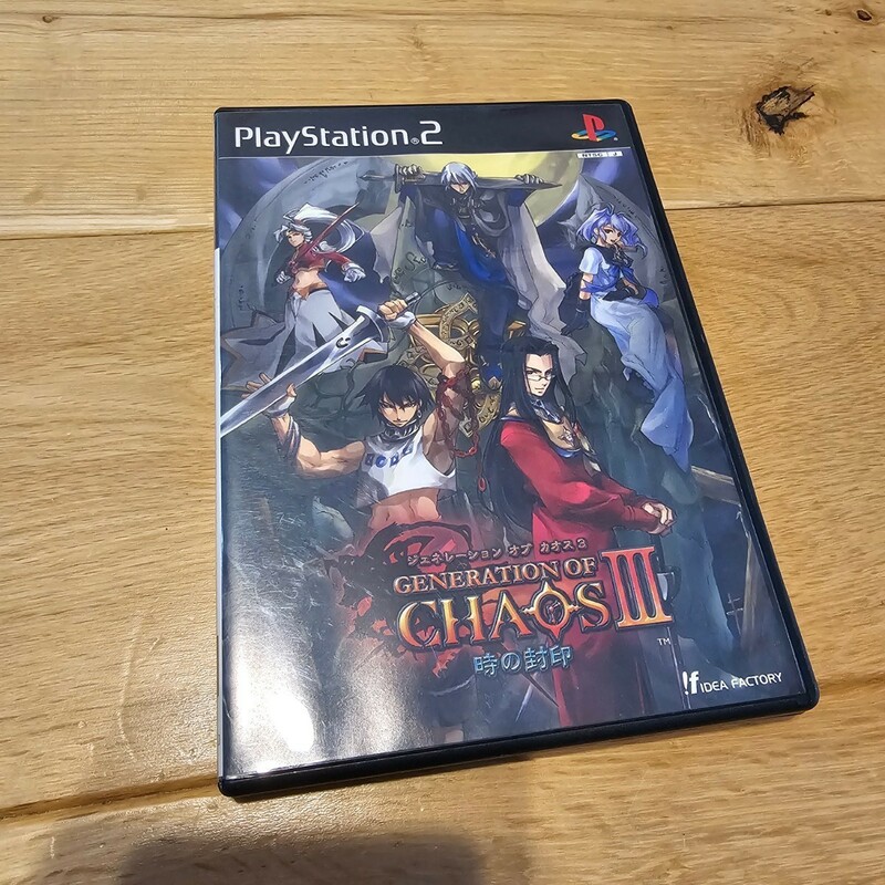 送料無料 PlayStation2 プレステ2 PS2 ジェネレーションオブカオス3 generation of Chaos 3　中古
