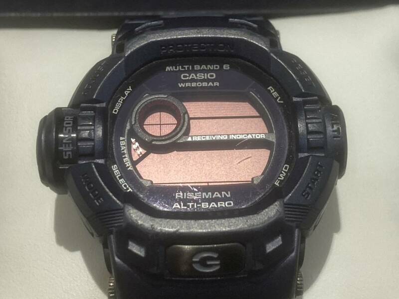 S5535 CASIO カシオ G-SHOCK RISEMAN ライズマン GW-9200MSJ 3145 腕時計 現状品