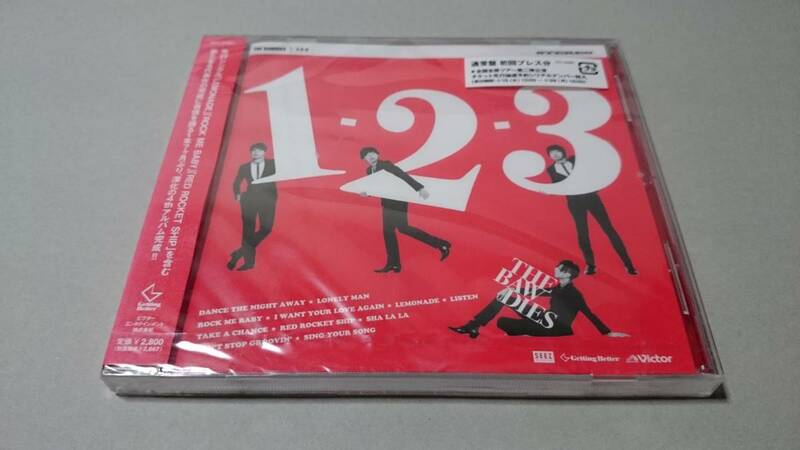 送料無料☆THE BAWDIES 1-2-3 通常盤 初回プレス分 新品未開封