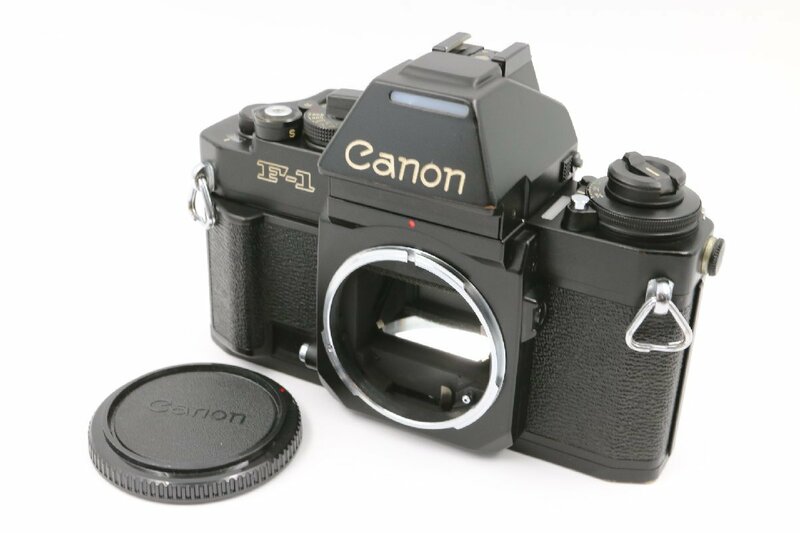 【整備済】Canon キャノン New F-1 AEファインダー ボディ 一眼レフ フィルム カメラ