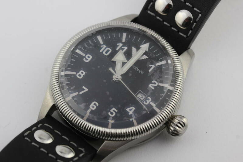 未使用保管品 EMPORIO ARMANI アルマーニ メンズ腕時計 AR5834