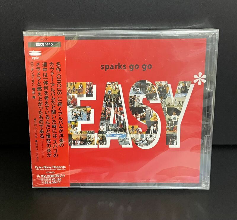 未開封サンプル盤CD SPARKS GO GO/EASY ESCB 1440