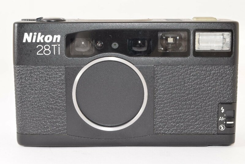 ★訳あり品★ Nikon ニコン 28Ti ブラック コンパクトカメラ J2402108