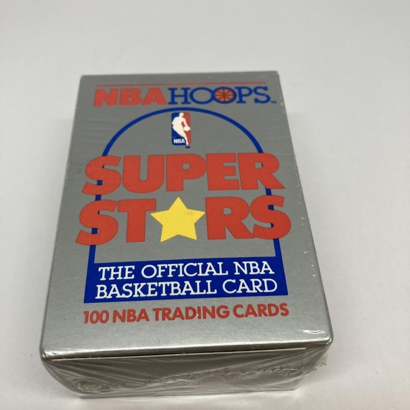 【HOOPS】 NBA SUPER STARS THE OFFICIAL NBA BASKETBALL CARD 100 NBA TRADING CARDS レターパックプラス発送 14512