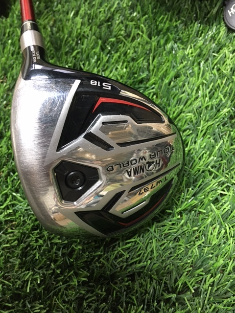 HONMA　TOUR WORLD　ツアーワールド　TW737 FW フェアウェイ 5W VIZARD EX-C 65S 18度 ヘッドカバー付き