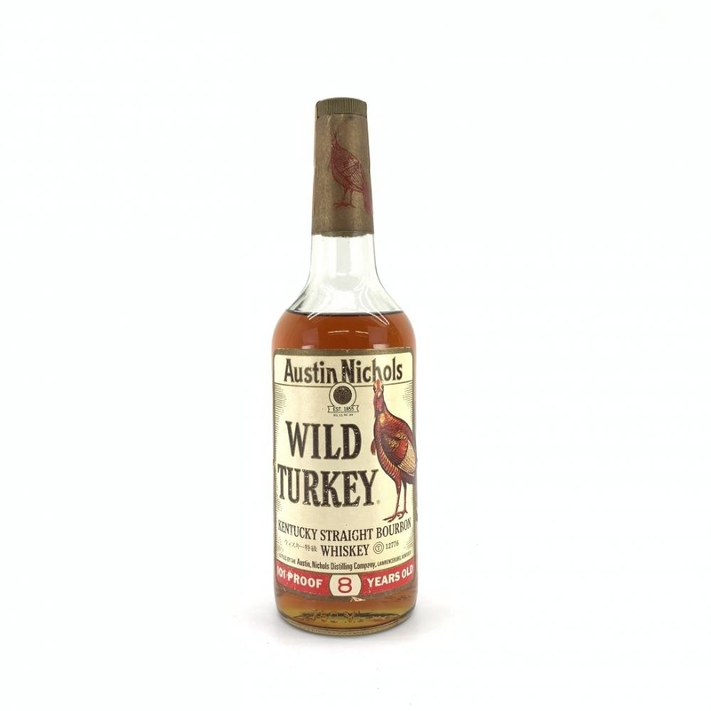 WILD TURKEY ワイルドターキー 8年 750ml 50.5% 特級 正面鳥 オールドボトル ケンタッキーストレートバーボン 管理YI36403