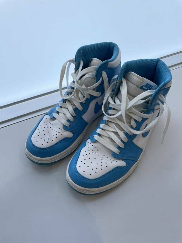 Nike Air Jordan 1 Retro High UNC ジョーダン1 ノースカロライナ　26.5cm