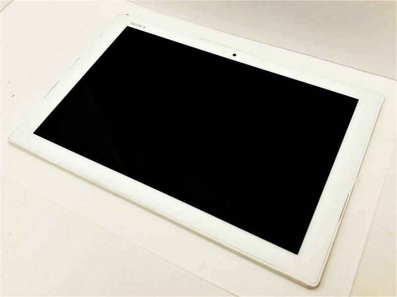 au Xperia Z4 Tablet SOT31 白 ホワイト 10.1インチ タブレット 判定○ 初期化済み SIMロック解除済み SIMフリー