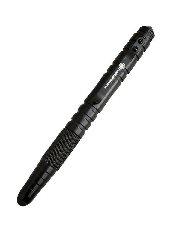 S＆W タクティカルペン ガラスブレーカー＆タッチペン付き [ ブラック ] BK スタイラスペン | スミス＆ウェッソン