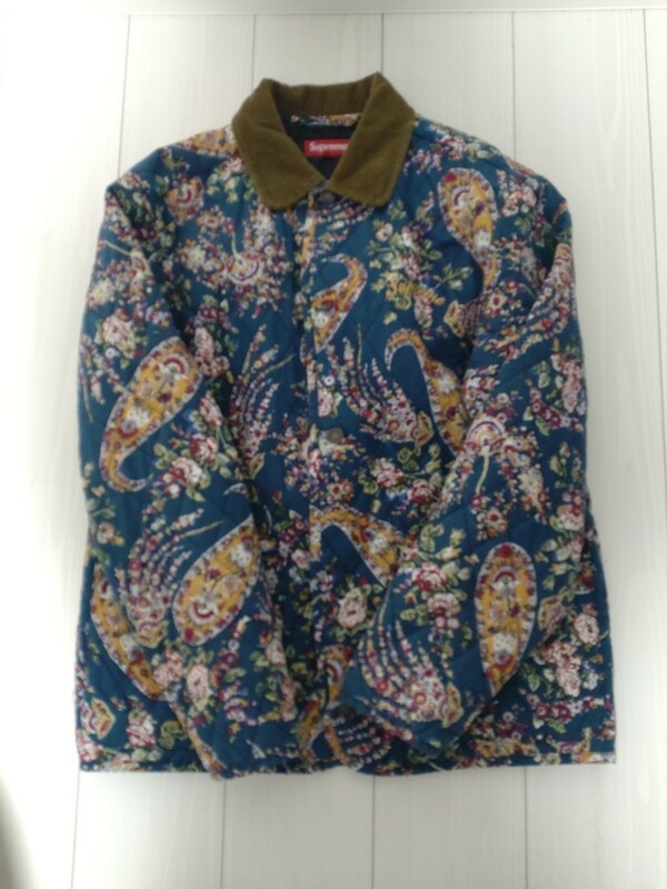 supreme quilted paisley jacket Mサイズ