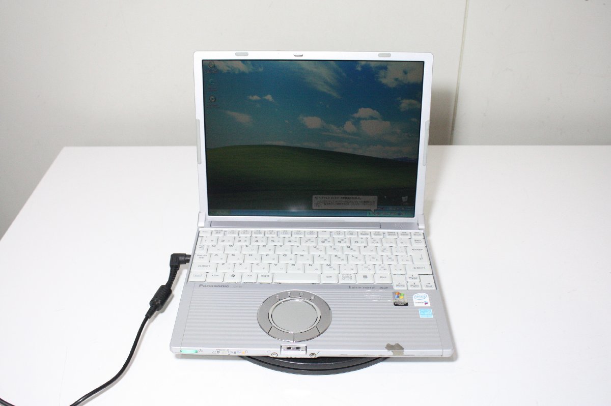 F5100【現状品】OS XPインストール済 Panasonic Let'note CF-T5KW4AXS U1300 1.06GHz/512MB/60GB パーツ取用などに