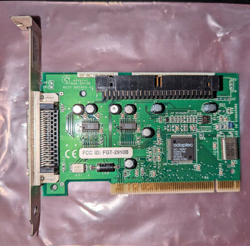 Adaptec AHA-2910B,SCSI,PCI 