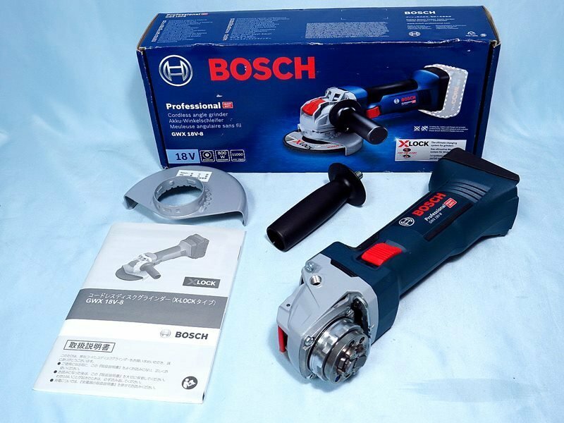 ◆未使用品◆ BOSCH GWX 18V-8H Professional ボッシュ コードレスディスクグラインダー ◆