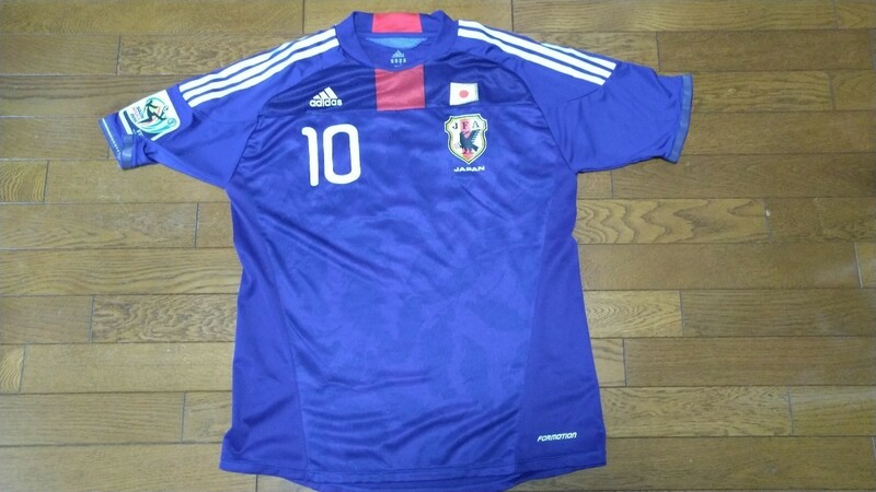 サッカー 日本代表 ユニフォーム 中村俊輔 10 XL