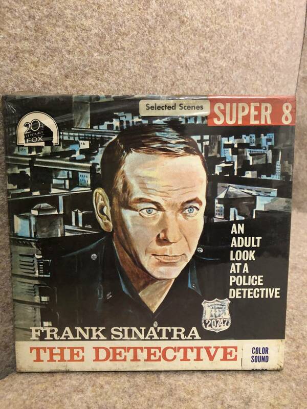 「THE DETECTIVE」（1968）8㎜film SUPER8 FRANK SINATRA（Unopened）未開封 刑事（デカ）フランクシナトラ 8ミリ 映画 洋画 現状渡し