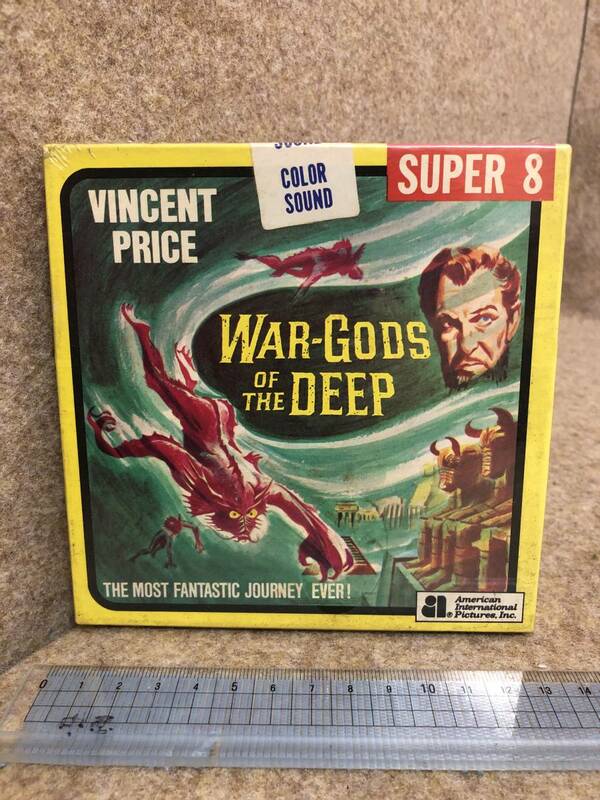 「WAR-GODS OF THE DEEP」(1965) SUPER8 8㎜films SF（Unopened）未開封「深海の軍神」8ミリ アメリカ 映画 洋画 現状渡し