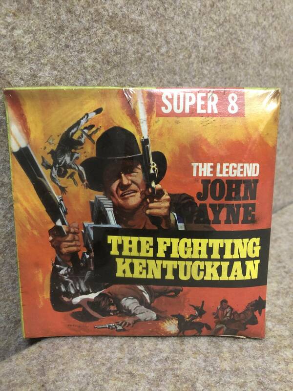 「THE FIGHTING KENTUCKIAN」(1949) John Wayne SUPER8 8㎜films（Unopened）未開封「ケンタッキー魂」8ミリ 西部劇 映画 洋画 現状渡し
