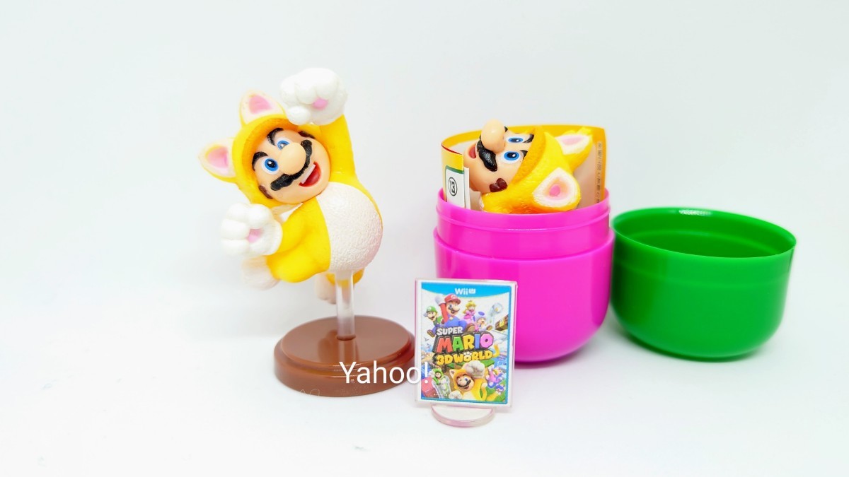 チョコエッグ ⑬スーパーマリオ3Dワールド ネコマリオ フィギュア Nintendo mario 任天堂 2013 35th 35周年 猫