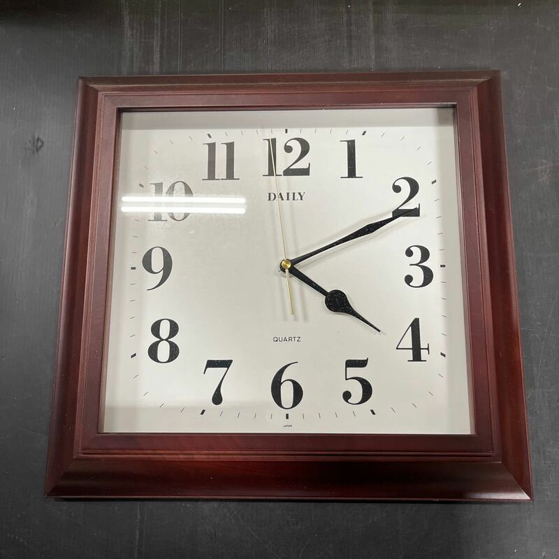 壁掛け時計 アナログ 時計 インテリア 中古品 動作確認済み