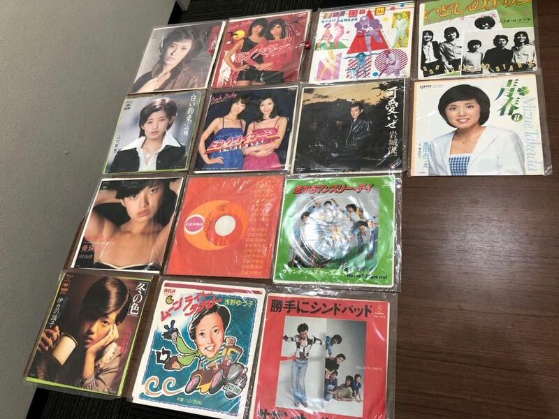 ☆まとめて 出品 EP 盤 レコード 14枚 日本 歌謡曲 70年代 80年代