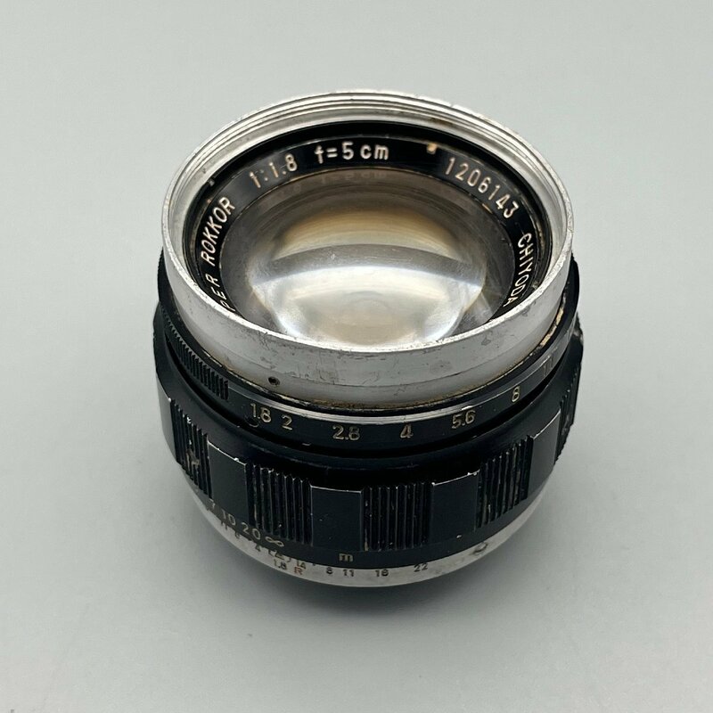 CHIYODA KOGAKU Japan SUPER ROKKOR 5cm f1.8 千代田光学 スーパーロッコール 50mm Minolta ミノルタ Leica ライカ Lマウント