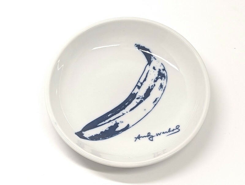 UT　ユニクロ　コラボ　アンディ　ウォーホル　バナナ　小皿　直径12cm×高さ2.3cmぐらいです　豆皿　未使用品　元箱無し